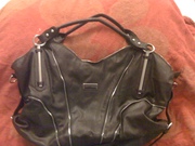 leather designer inspired handbag